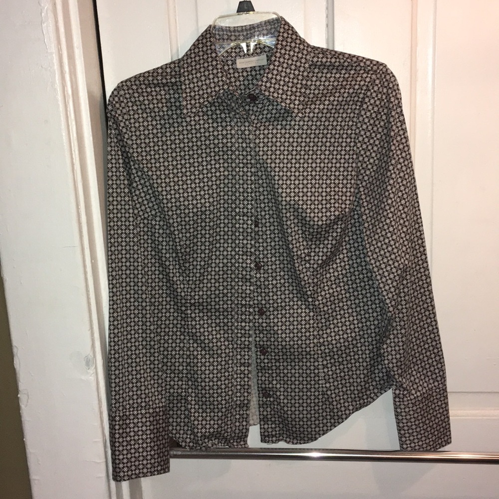 Gray Print Shirt